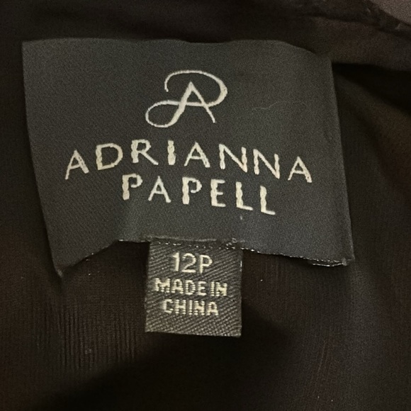 ADRIANNA PAPELL Black Lace Sheath
Dress Mini‎ Wedding Party Cocktail size 12 12P - Picture 10 of 10